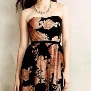 NWT Anthropologie Erin by Erin Fetherston Velvet Maxi Dress — Size 8
